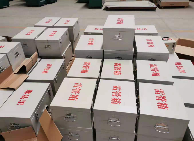 龙湾镇雷管箱炸药箱的存放方式